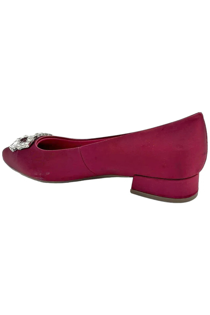Easy Spirit Women's Eflex Carisma Pointy Toe Slip-on Dress Pumps Wine - Wide - Picture 3 of 3